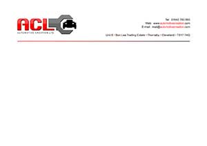 Automotive Creation - letterhead