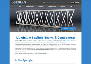 Apollo Scaffold Services Website