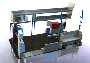 Welding Vehicle with Messing Facilities - 3D Model