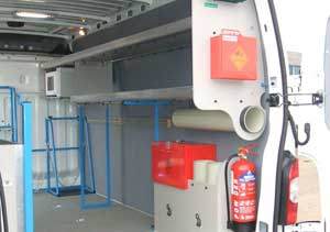 Welding Vehicle with Messing Facilities