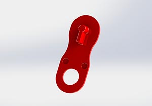 Keyhole Draught Excluder - 3D Model