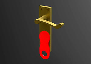 Keyhole Draught Excluder - 3D Assembly