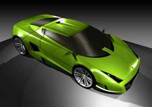 Lotus Esprit Re-design - 3d model