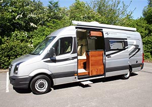 Three Berth Surfing Van Conversion