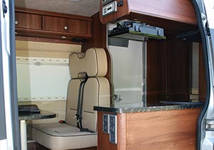 Three Berth Surfing Van Conversion