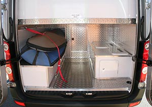 Three Berth Surfing Van Conversion