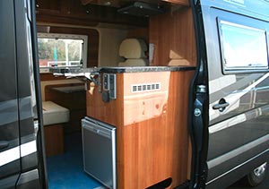 Two Berth MotoCross Van Conversion