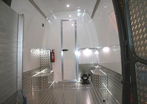 Two Berth MotoCross Van Conversion