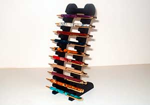Pen Display Rack - in use