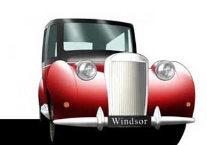 Royale Windsor Hearse Proposal - Front 3/4 Rendering